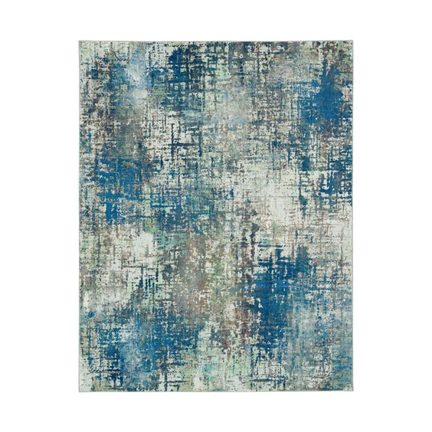 Karastan Kaleidoscope ZS016 A439 Glacial Blue Rug