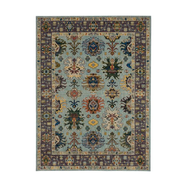 Karastan Pandora 92609 50101 Obsession Blue Rug