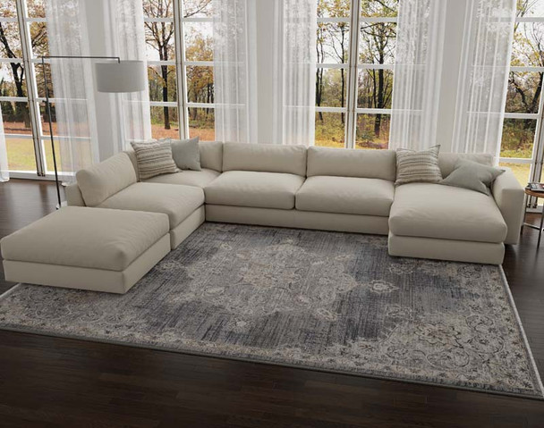 Kas Adele 8805 Grey Blue Serafina Rug