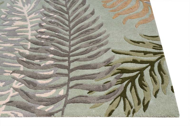 Kas Cove 3007 Seafoam Ferns Rug