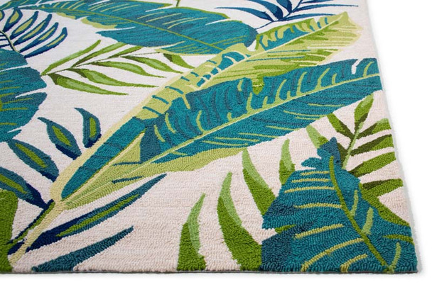 Kas Harbor 4247 Ivory Blue Island Rug