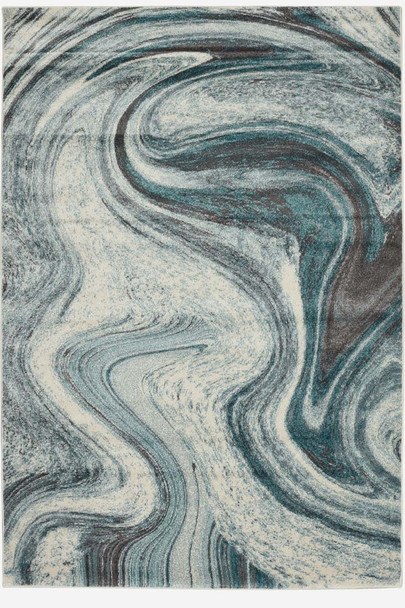 Kas Illusions 6226 Teal Contempo Rug