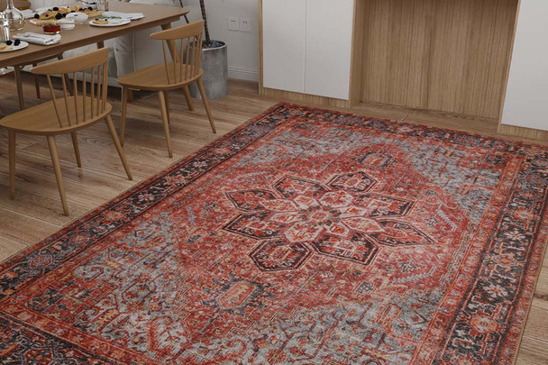 Kas London 4805 Red Anna Rug