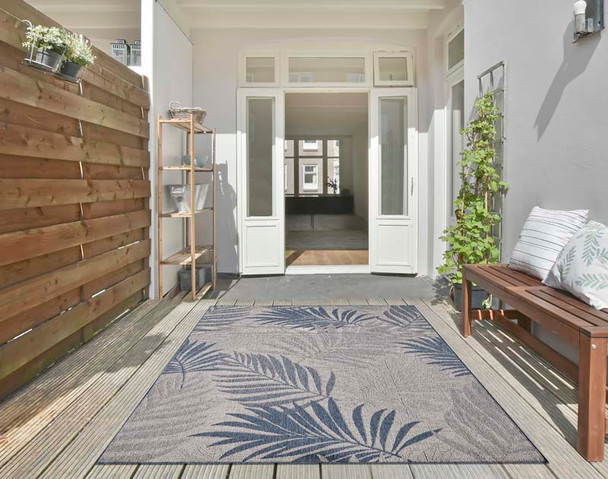 Kas Provo 5786 Blue Palms Rug