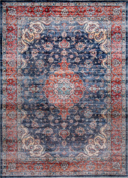 Kas Roxy 2820 Navy Medallion Rug