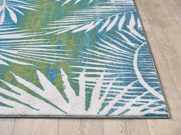 Kas Stella 6273 Ivory Green Tropical Rug