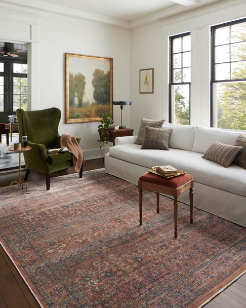 Jean Stoffer x Loloi Bradbury BRU-06 Sunset Multi Rug