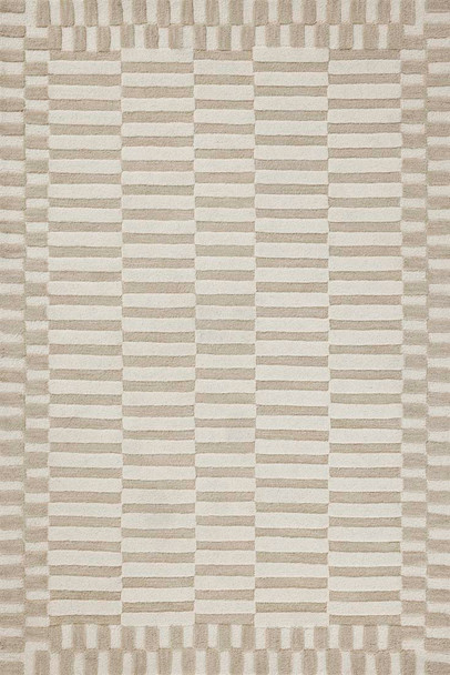 Chris Loves Julia x Loloi Bradley BRL-02 Ivory Beige Rug