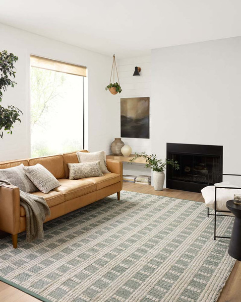Angela Rose x Loloi Colton CON-03 Ivory Sage Rug