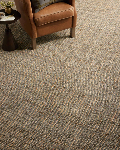 Jean Stoffer x Loloi Cornwall CRN-01 Charcoal Natural Rug