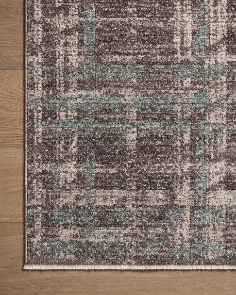 Angela Rose x Loloi Ember EMB-08 Espresso Multi Rug