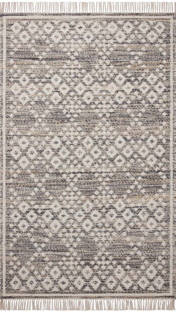 Angela Rose x Loloi Rivers RIV-01 Denim Ivory Rug