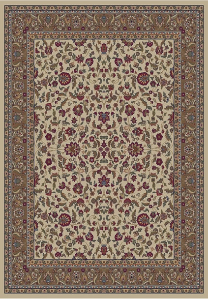 Concord Jewel 4062 Kashan Ivory Area Rug