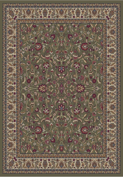 Concord Jewel 4065 Kashan Green Area Rug