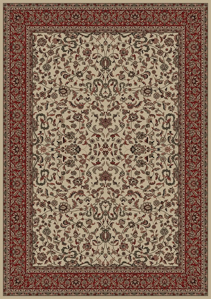 Concord Persian Classics 2022 Kashan Ivory Area Rug