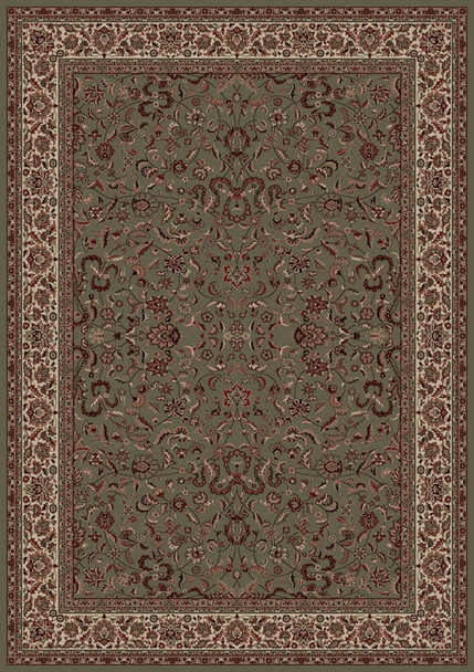 Concord Persian Classics 2025 Kashan Green Area Rug