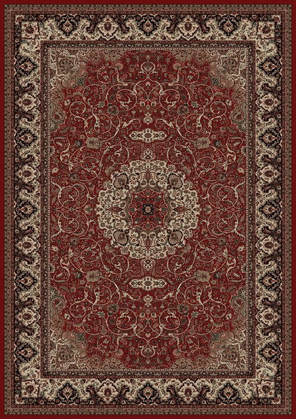 Concord Persian Classics 2030 Isfahan Red Area Rug