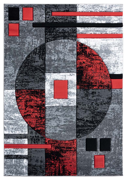 United Weavers Bristol 2050 10130 Epsilon Red Rug