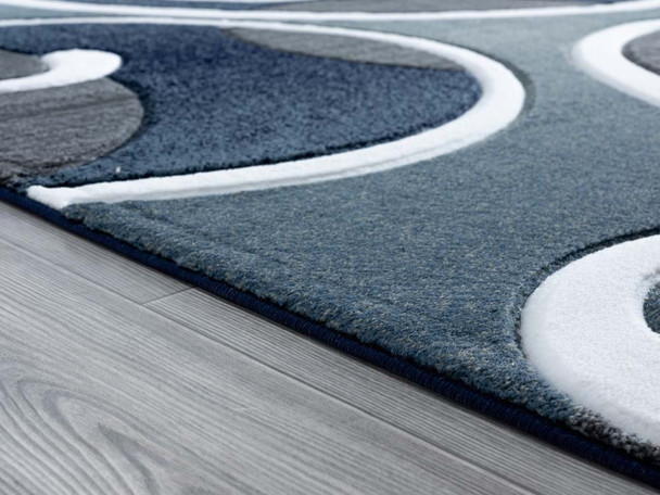 United Weavers Bristol 2050 10364 Riley Navy Rug