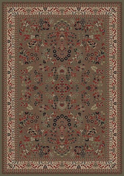 Concord Persian Classics 2095 Sarouk Green Area Rug