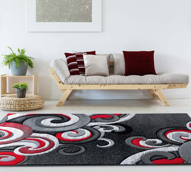 United Weavers Bristol 2050 11330 Rhiannon Red Rug
