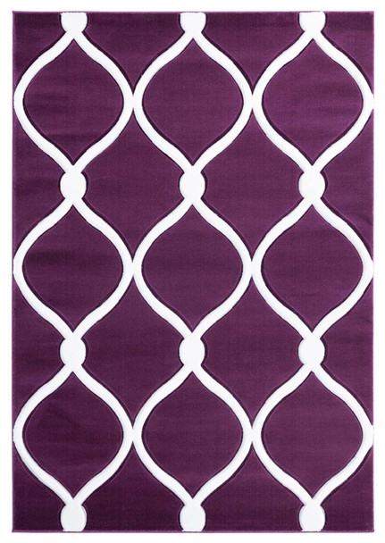 United Weavers Bristol 2050 11582 Rodanthe Plum Rug