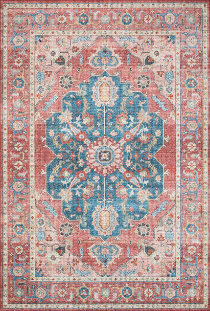 Loloi Skye SKY-05 Brick Ocean Rug