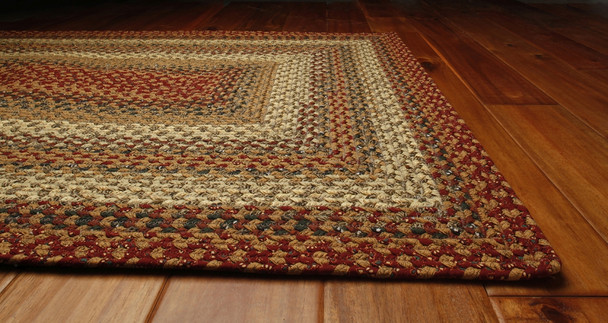 Pumpkin Pie Cotton Rug by Homespice