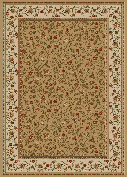 Como 1593 Beige Rug by Radici