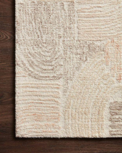 Loloi Milo MLO-02 Peach Pebble Rug
