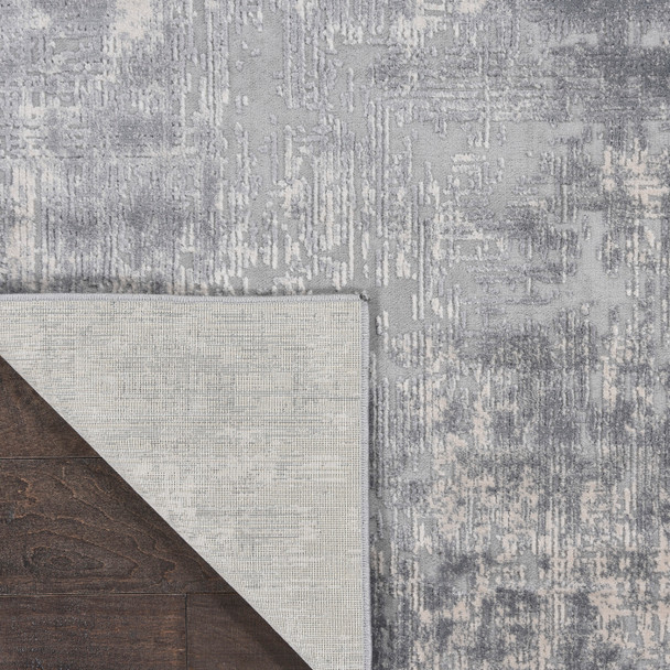 Nourison Rustic Textures RUS01 Ivory Silver Rug
