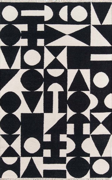 Momeni Novogratz Topanga TOP-3 Black Rug