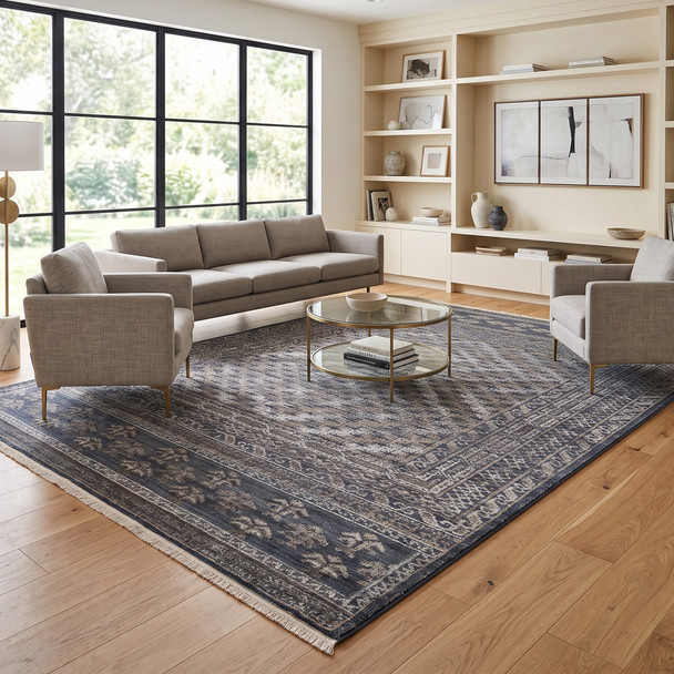 Amer Winslow WNS-5 Tipton Dark Blue Rug