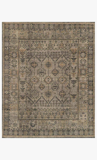 Loloi Heirloom HQ-06 Bone/Charcoal Area Rug