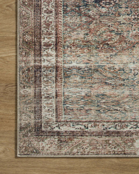 Chris Loves Julia x Loloi Jules JUL-09 Ink Terracotta Rug