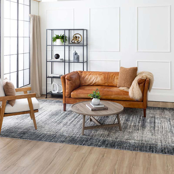 Karastan Tryst R1072 90132 Turin Anthracite Rug