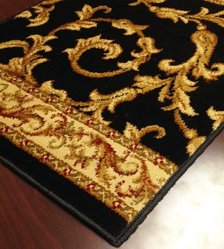 Brilliance BRI-01 Black Carpet Stair Runner