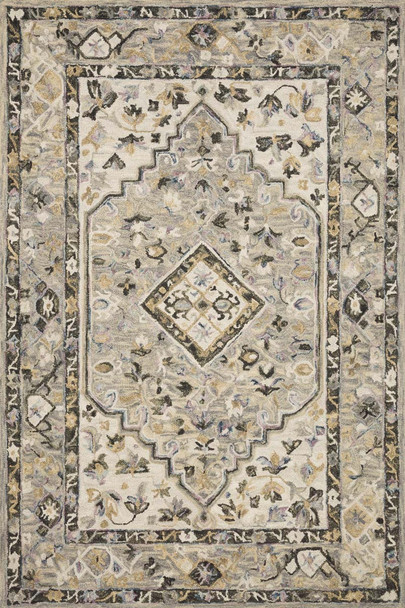 Loloi Beatty BEA-01 Grey Ivory Rug