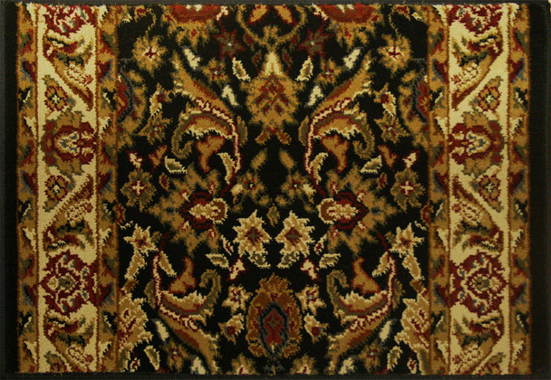 Drummond DRU-02 Black Carpet Stair Runner