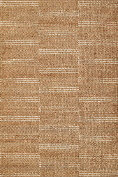Momeni Erin Gates Crescent CRE-1 Broken Stripe Natural Rug