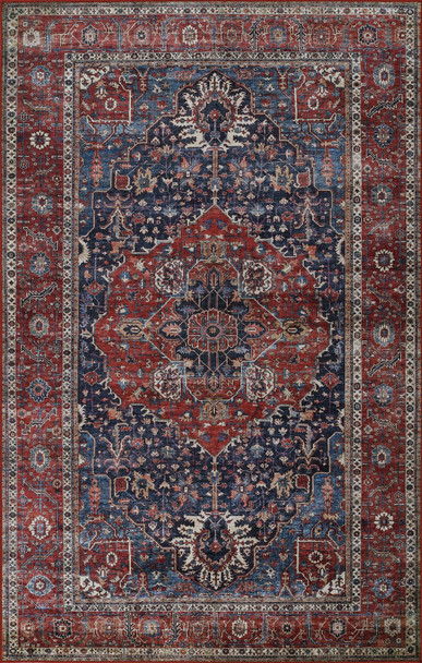 Momeni Karachi KAR11 Navy Rug