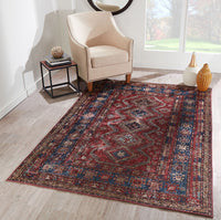 Momeni Karachi KAR-1 Burgundy Rug