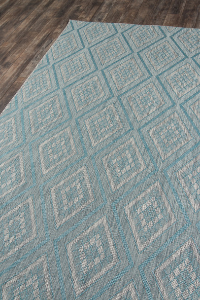 Momeni Madcap Cottage Lake Palace LAK-1 Rajasthan Weekend Light Blue Rug