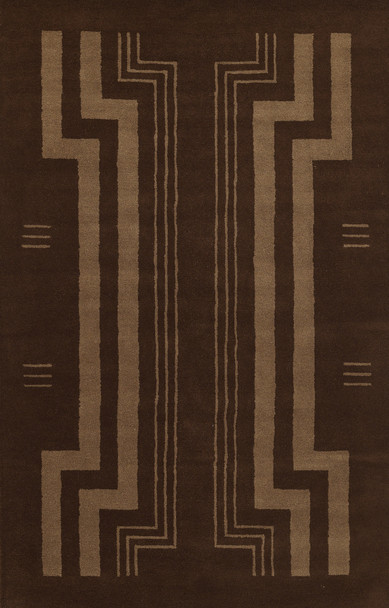 Momeni Simba SIM11 Brown Rug