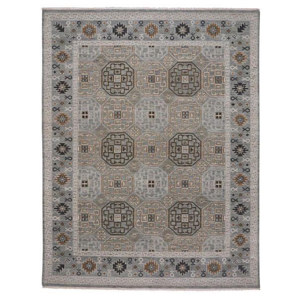Capel Burmesse-Tile 1884-300 Silver Rug