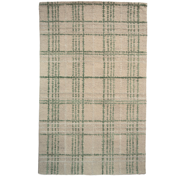 Capel Scottish Plaid 3100-250 Fern Rug