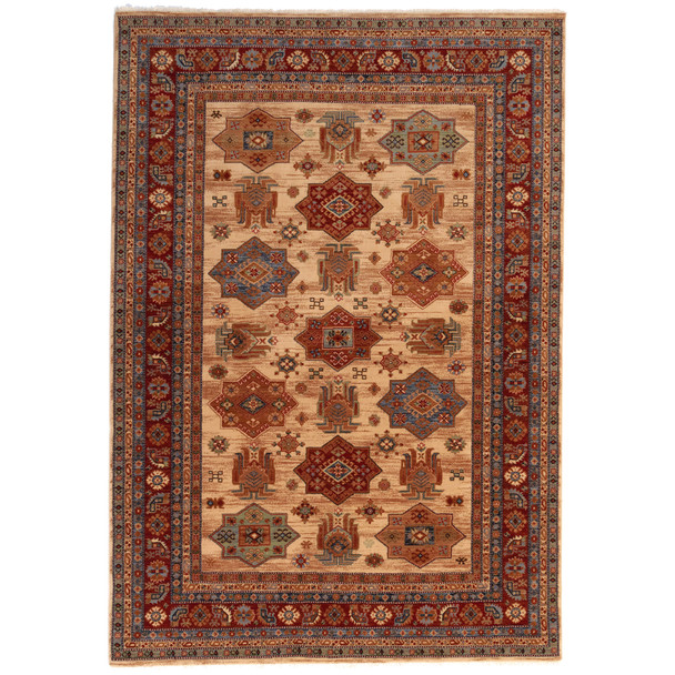 Capel Kindred-Medallion 3458-750 Ecru Rug