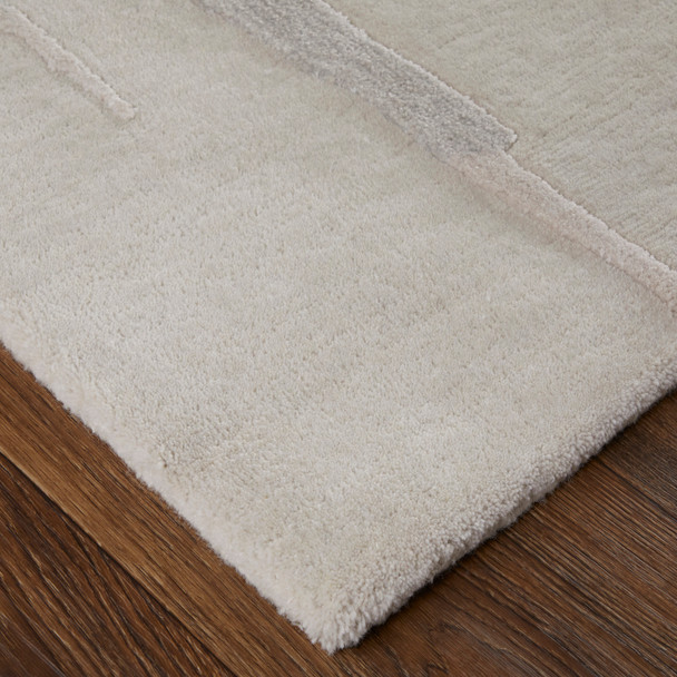 Feizy Anya 8882F Ivory Blue Gray Area Rug