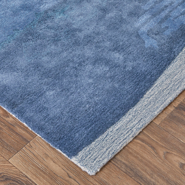 Feizy Anya 8921F Blue Ivory Area Rug