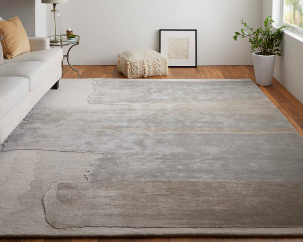 Feizy Anya 8921F Ivory Gray Area Rug